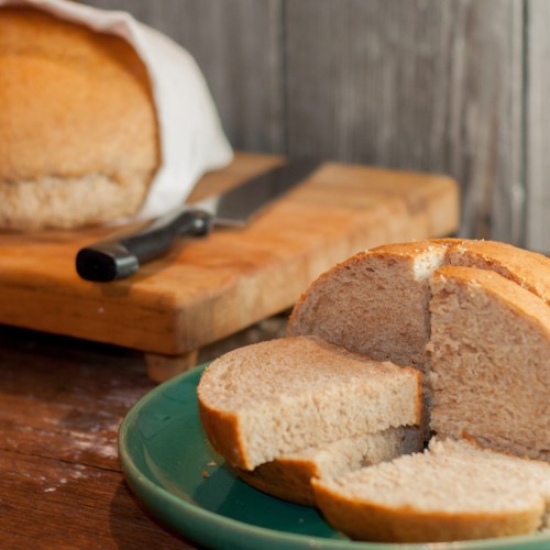 Bread Machine Honey Wheat Oat Bread