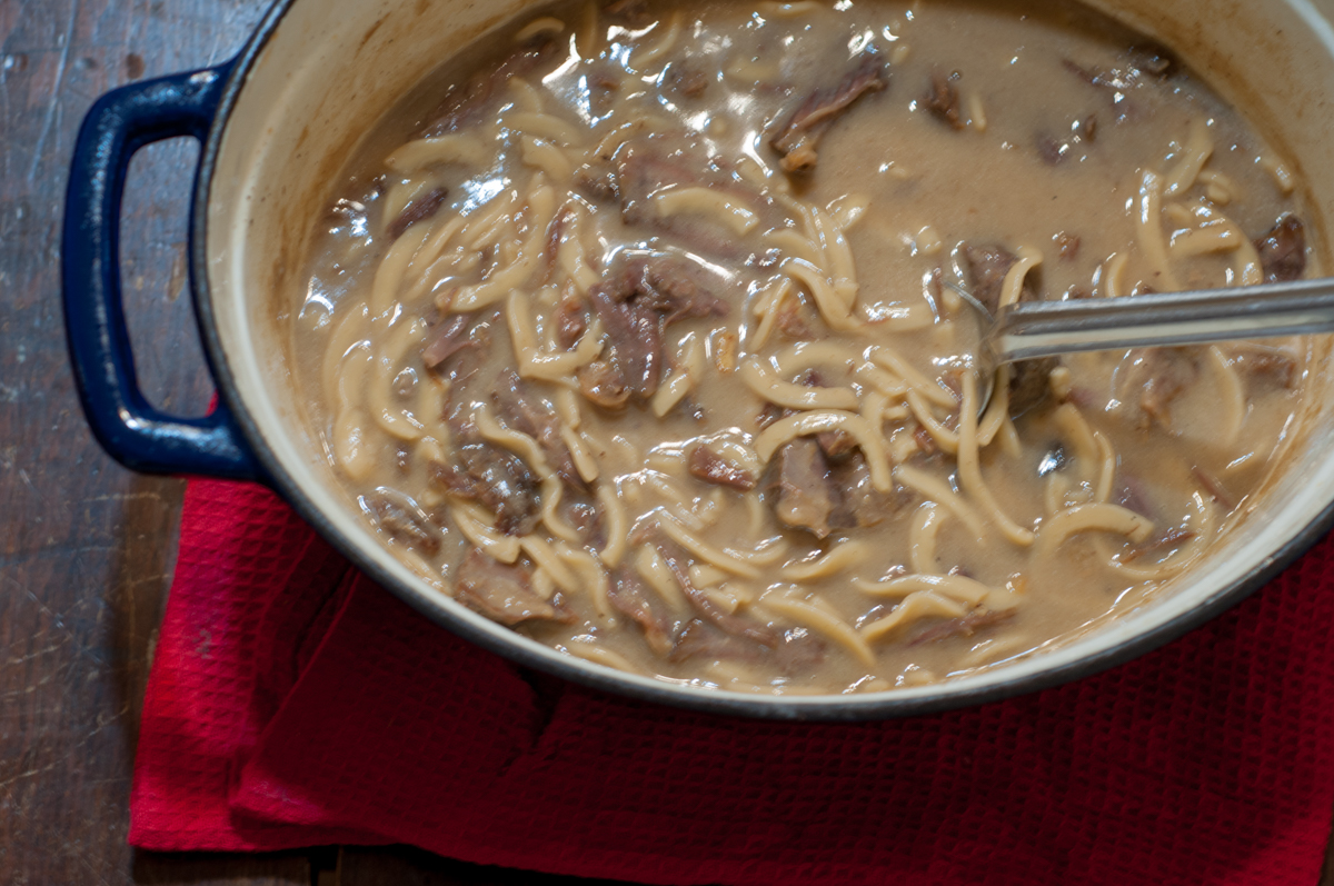 Easy Stovetop Beef and Noodles The Farmwife Feeds